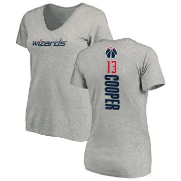 Sharife Cooper Women's Washington Wizards Ash Backer T-Shirt