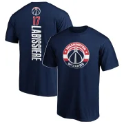 Skal Labissiere Men's Washington Wizards Backer T-Shirt Navy