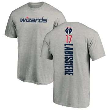 Skal Labissiere Youth Washington Wizards Ash Backer T-Shirt