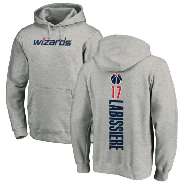 Skal Labissiere Youth Washington Wizards Branded Ash Backer Pullover Hoodie