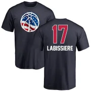 Skal Labissiere Youth Washington Wizards Name and Number Banner Wave T-Shirt Navy