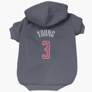 Trae Young Washington Wizards  Dog & Cat Pet Hoodie - Navy