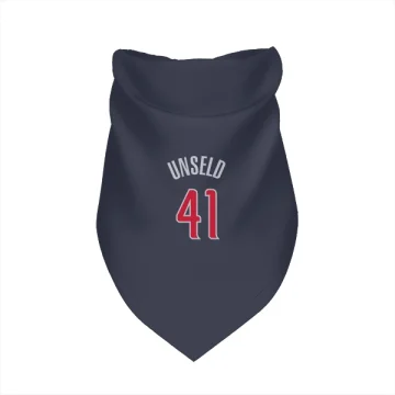 Wes Unseld Washington Wizards  Dog & Cat Pet Bandana - Navy