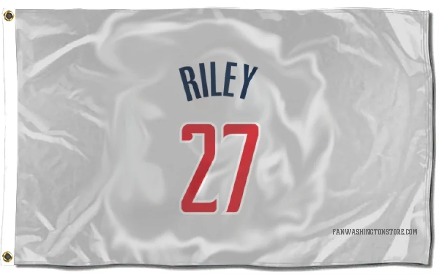 Will Riley Washington Wizards  Flag (3 X 5) - White