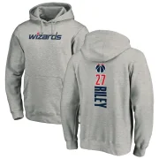 Will Riley Youth Washington Wizards Branded Ash Backer Pullover Hoodie