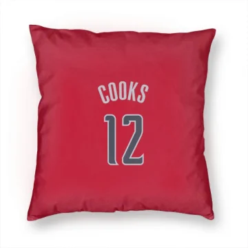 Xavier Cooks Washington Wizards  Pillow Cover (18 X 18) - Red